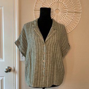 FOREVER 21 Button Down Shirt - Size Large